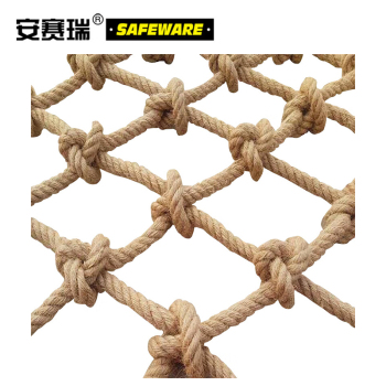 安赛瑞 麻绳围网 麻绳隔离网 12528 绳粗：10mm 尺寸：3×15m （单位：张）