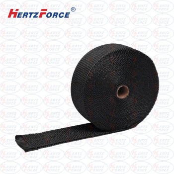 Hertzforce 隔热布 石棉带 芭蕉布 HF-GG6515 黑色 耐温600° 5*1500cm 单位：卷 HF-GG6515