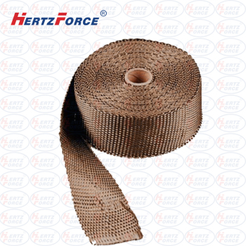Hertzforce 隔热布 石棉带 芭蕉布 HF-GG2515 钛金色 耐温1200° 5*1500cm 单位：卷 HF-GG2515