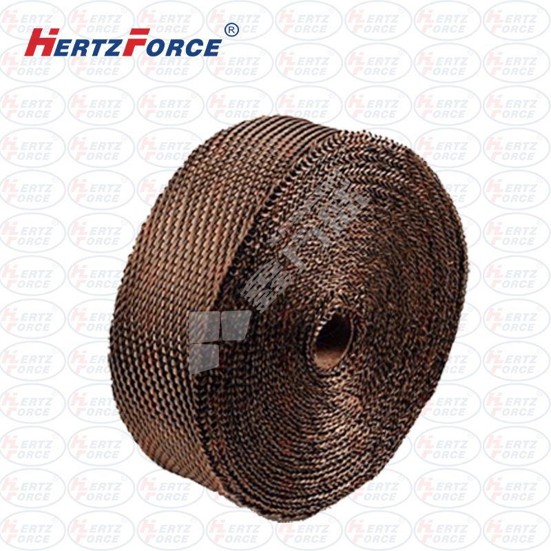 Hertzforce 隔热布 石棉带 芭蕉布 HF-GG2505 钛金色 耐温1200° 5*500cm 单位：卷 HF-GG2505