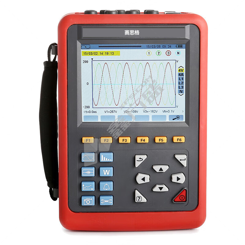 赛思格 频谱分析仪 电能质量频谱分析仪 SSG-A2B1-X5000 相电压1.0V~1000V 配CT尺寸:Φ8mm （单位:台） SSG-A2B1-X5000